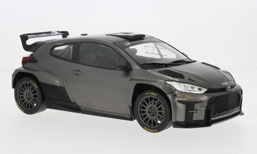 Toyota GR Yaris Rally2 2024 Grijs - 1:18  Toyota GR Yaris Rally2 2024 Grijs - 1:18